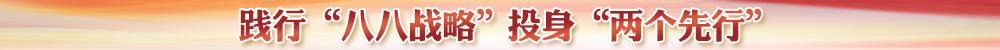 忠实践行“八八战略” 奋力打造“重要窗口”